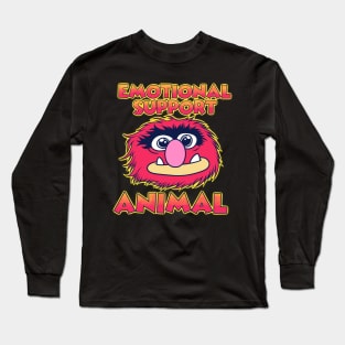 Muppets Emotional Support Animal Long Sleeve T-Shirt